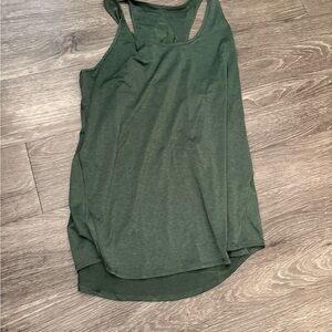 Source Unknown Forest Green Tank Top